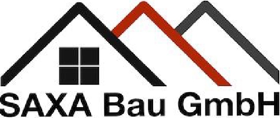 „Saxa Bau GmbH“-Logo, zur Startseite